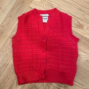 100% cotton red damnson madder vest. Bought summer 2024, barely worn